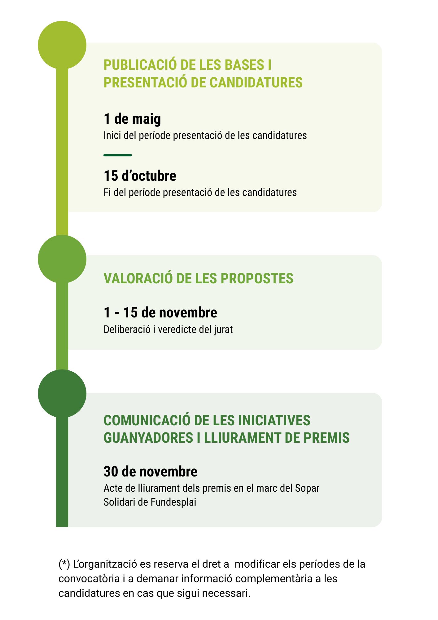 CALENDARI PREMIS JOSEP GASSO