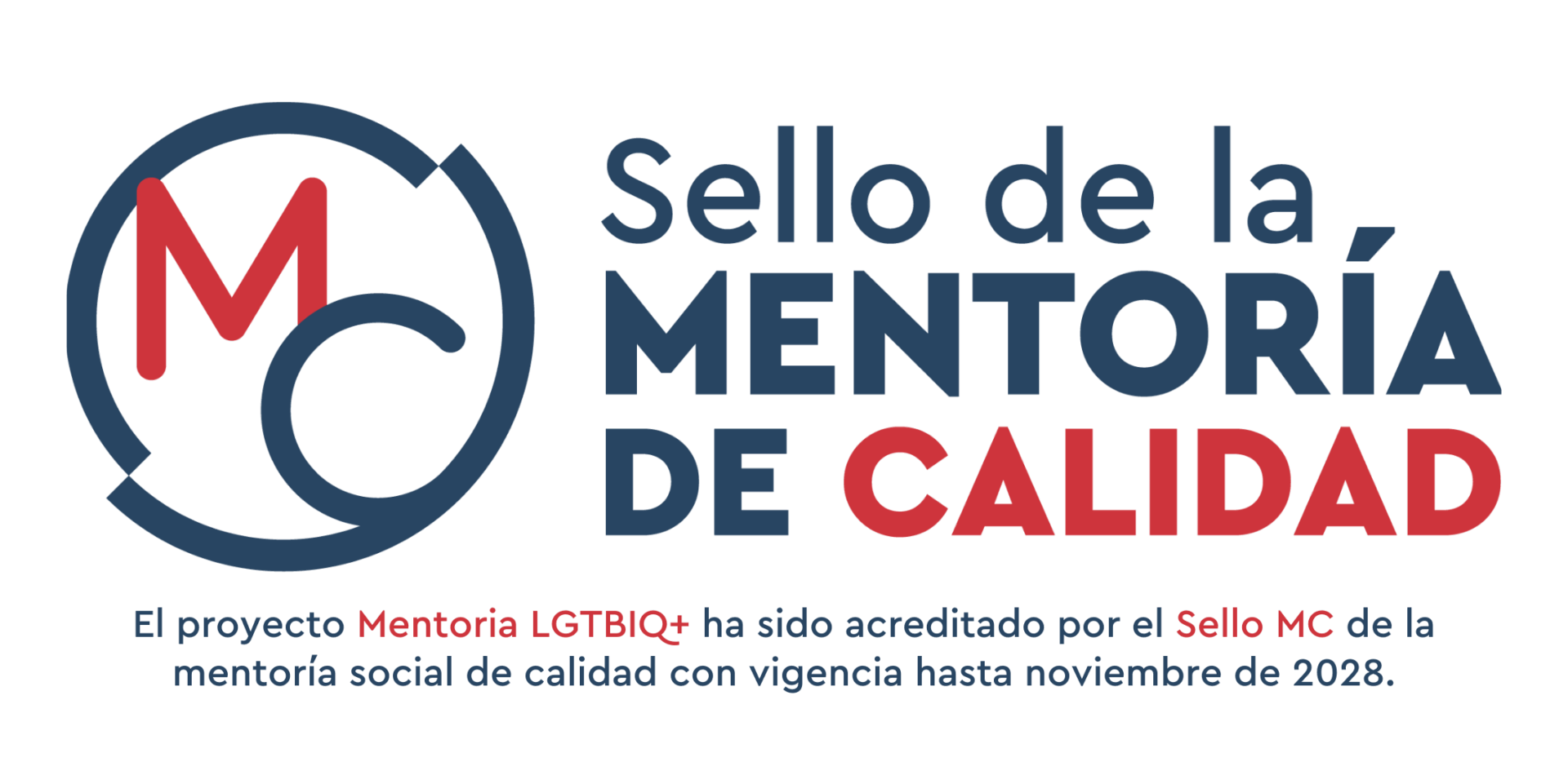 Sello MC Calidad mentoría.