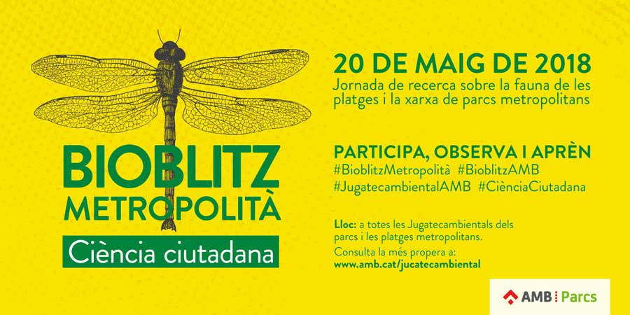 Bioblitz, jornada de ciencia ciudadana. Domingo 20 de mayo