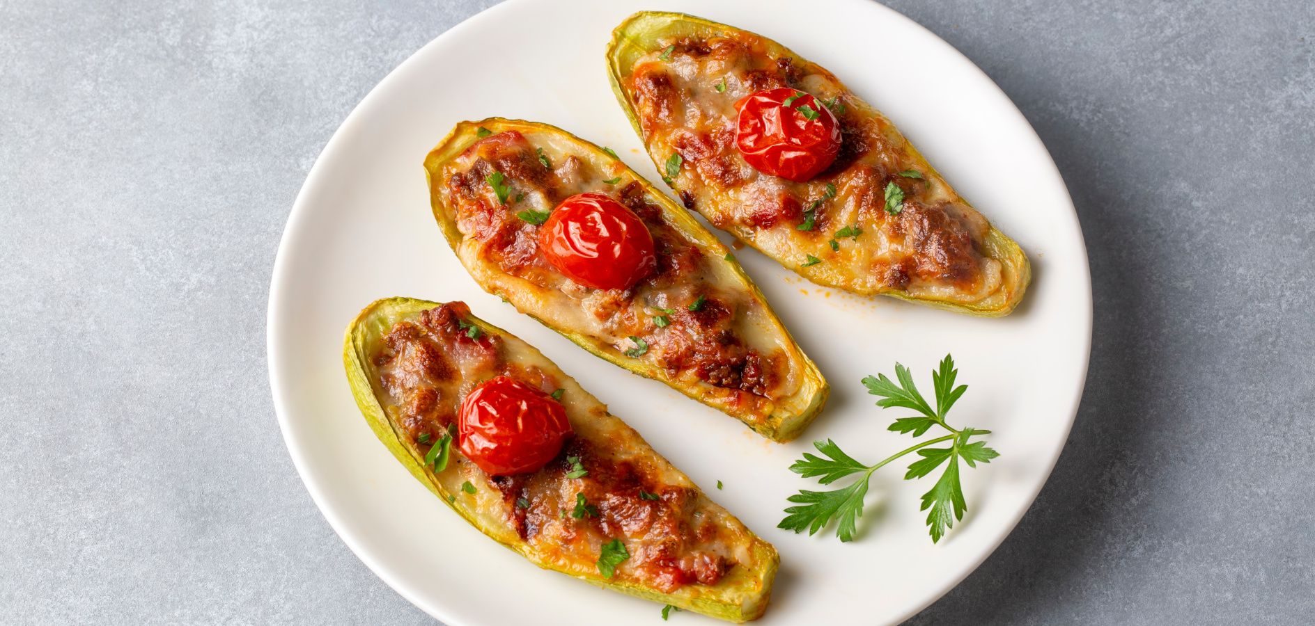 Receta: Calabacín relleno