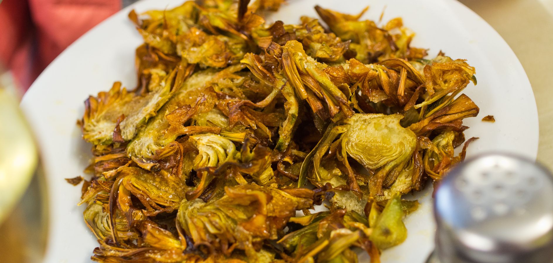 Receta: Chips de alcachofa al horno