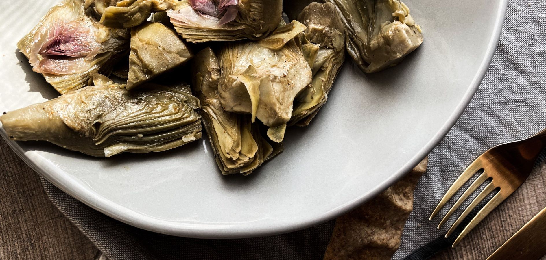 Receta: Láminas de alcachofa