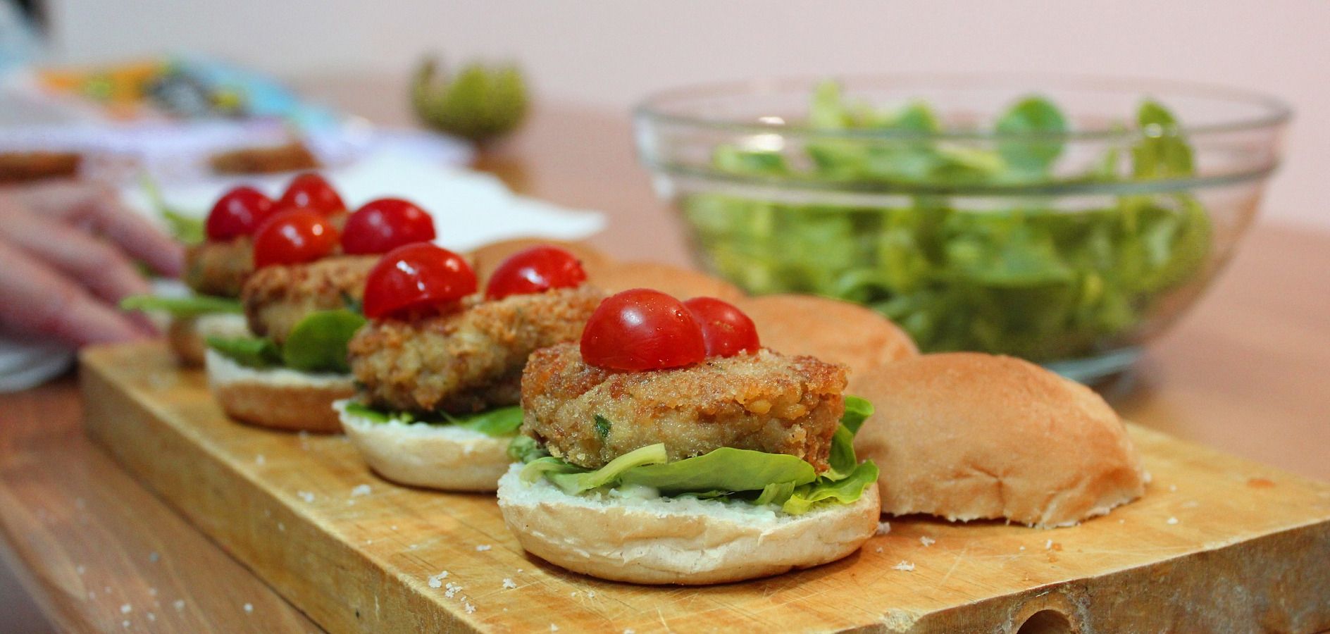 Receta: hamburguesa vegana de calabaza
