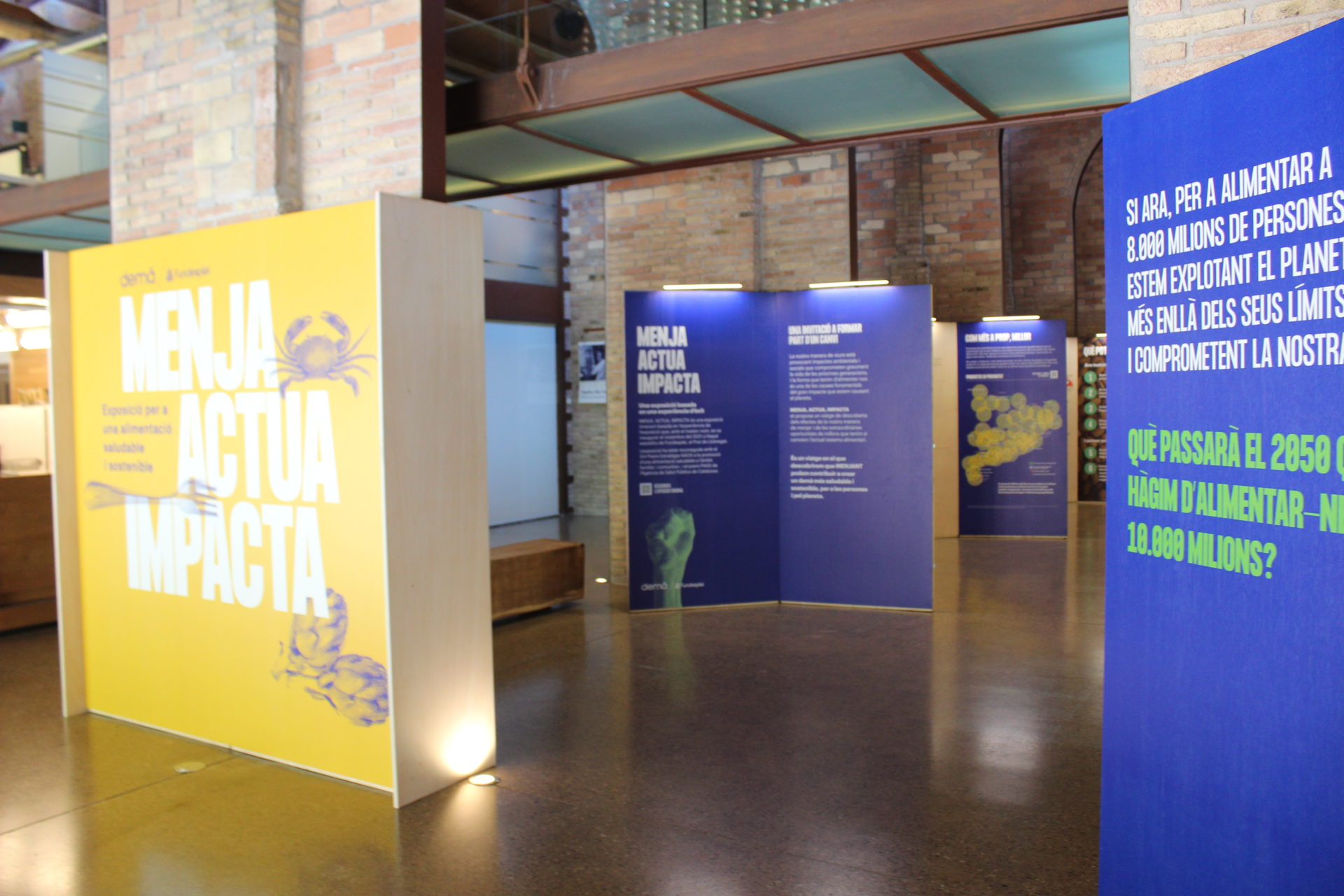 Exposició ‘Menja. Actua. Impacta’