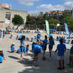Prop de 500 infants participen a la Festa dels Casals d’Estiu de Fundesplai a Sant Andreu de la Barca