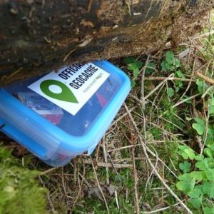 Geocaching a la natura amb infants