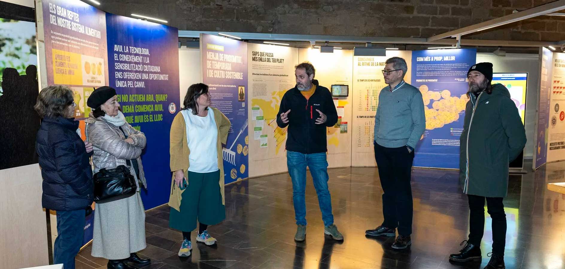 L’exposició “Menja. Actua. Impacta” a l’Institut d’Estudis Ilerdencs