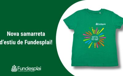 Ya tenemos la nueva camiseta de verano de Fundesplai