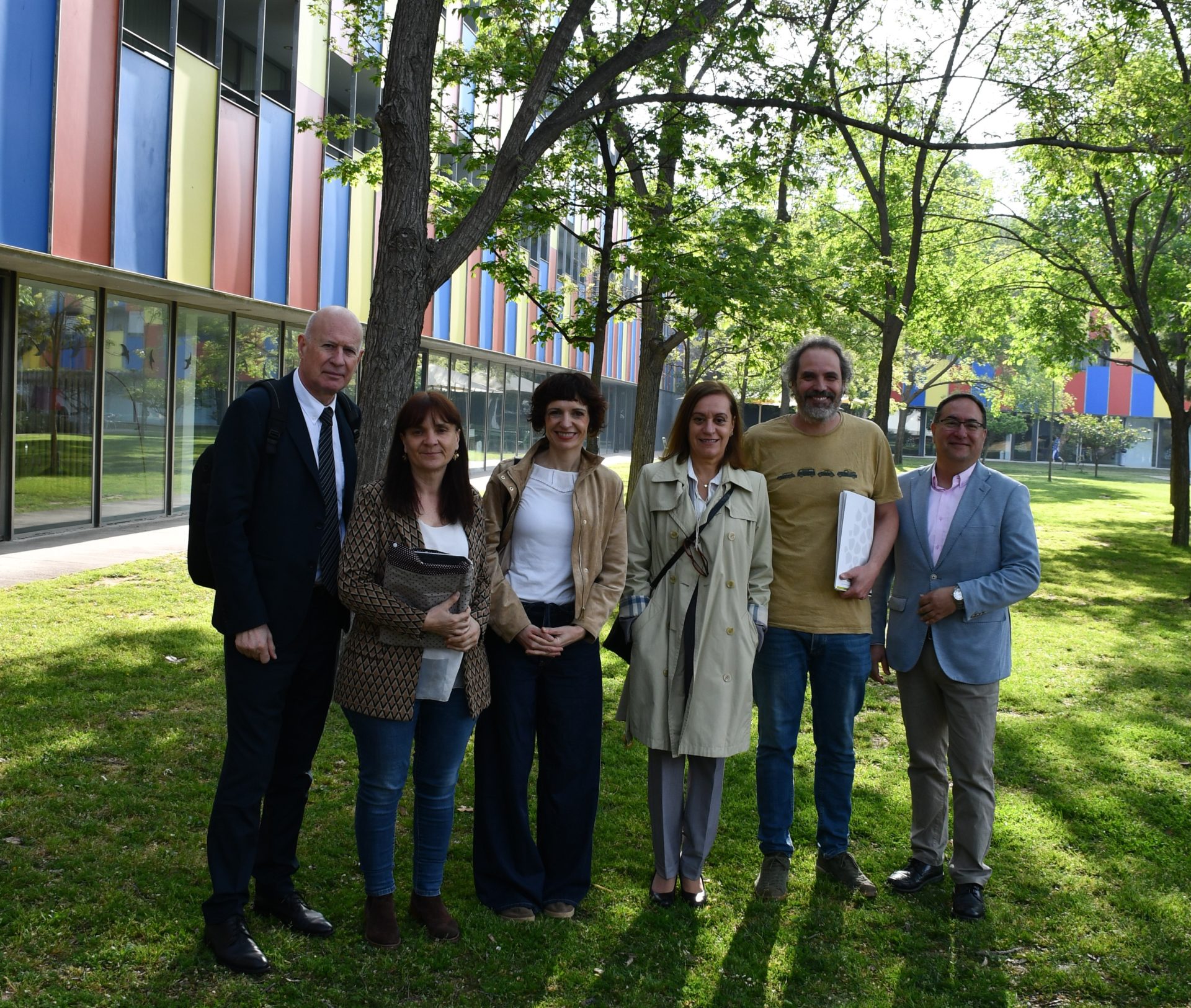 Representants del Consorci de Formació Contínua de Catalunya visiten Fundesplai