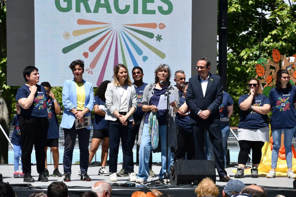 Acto institucional Fiesta Esplai 2025