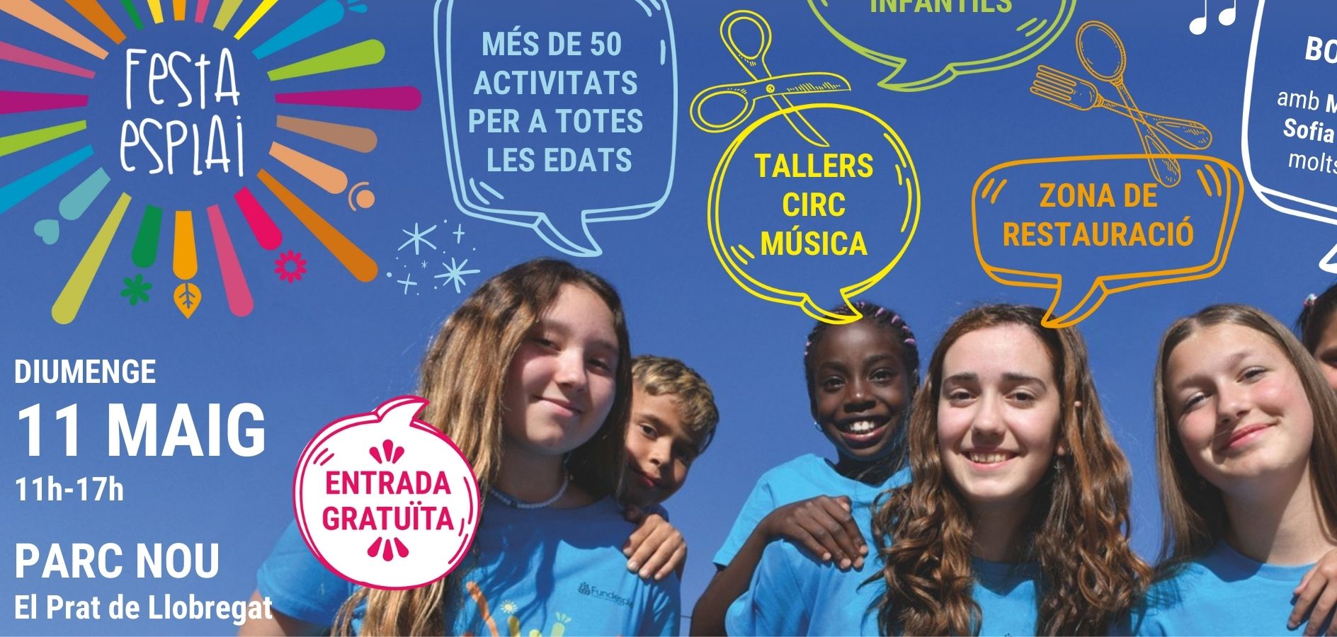 11 de maig: Festa Esplai, la festa de l’educació en el lleure