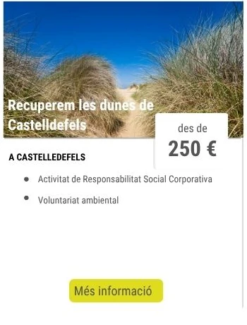 Recuperem les dunes de Castelldefels Recuperem les dunes de Castelldefels