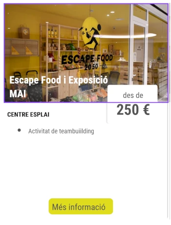 botiga de la escape room