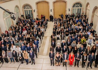 Entrega de la Medalla d'Honor atorgada a Josep Gassó Espina. Imatge: Parlament.