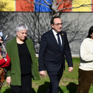 El President del Parlament, Josep Rull, visita Fundesplai