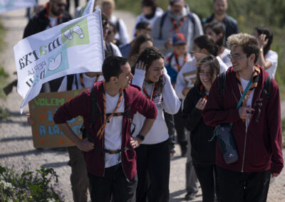 Marxa per la pau de Fundesplai