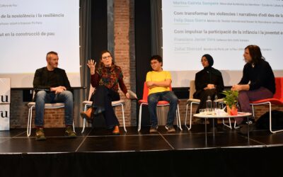 Presentem el programa ‘Amb Veu i En Peu’ per educar en els valors de la pau i la democràcia a més de 200.000 infants i joves a escoles i esplais