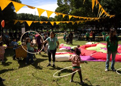 Activitats de circ de Festa Esplai