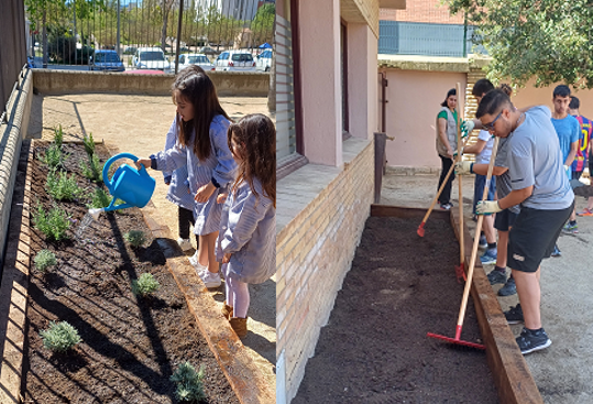 Naturalització a centres educatius d'Igualada.