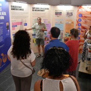 Palamós acoge la exposición ‘Menja. Actua. Impacta’ sobre alimentación sostenible y saludable